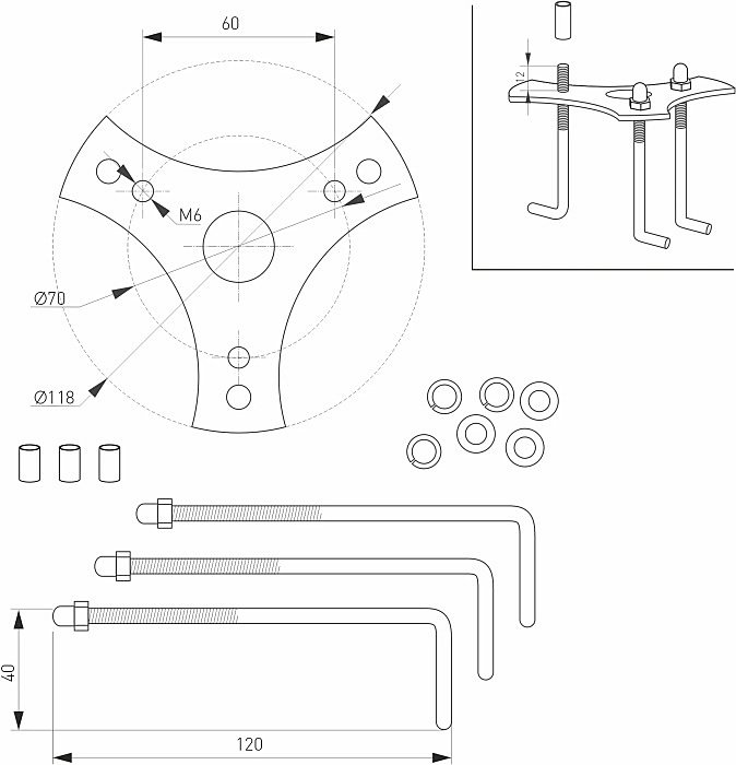 046612 Уличный наземный светильник Arlight Stem 046612