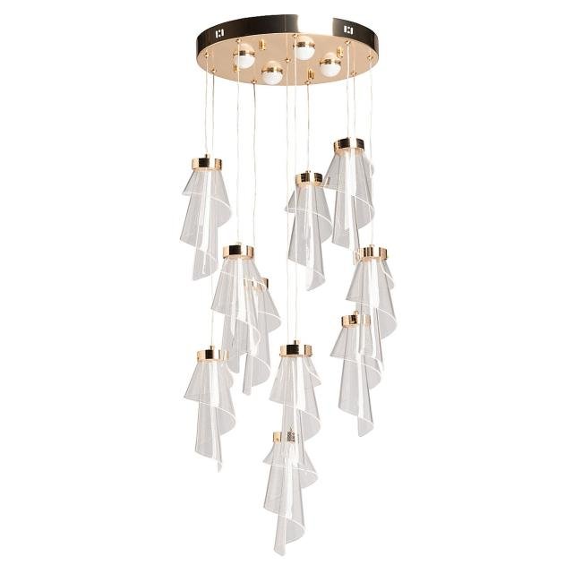 488013110 Подвесная люстра De Markt Конти 488013110