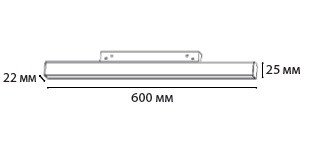 Трековый светильник Italline IT012-5021 black 3000K