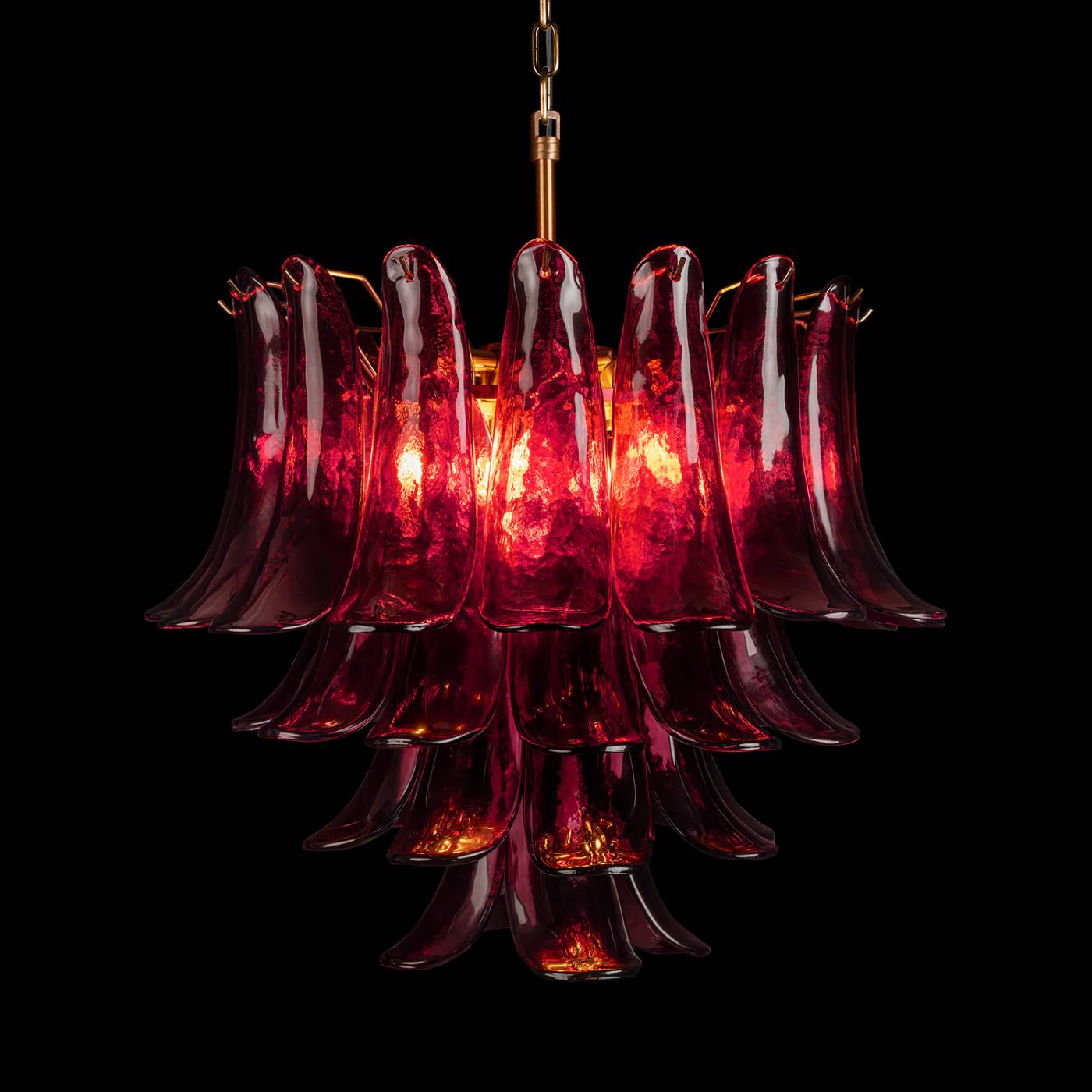 Подвесная люстра Lilou Loft It 10600/600 Burgundy