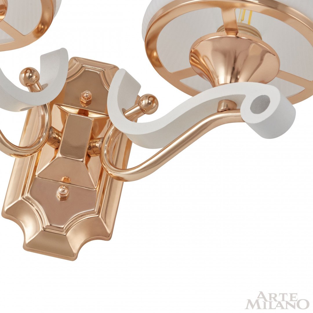 303987/2W Wh/Gd Настенное бра Arte Milano Florentia-3987 303987/2W Wh/Gd