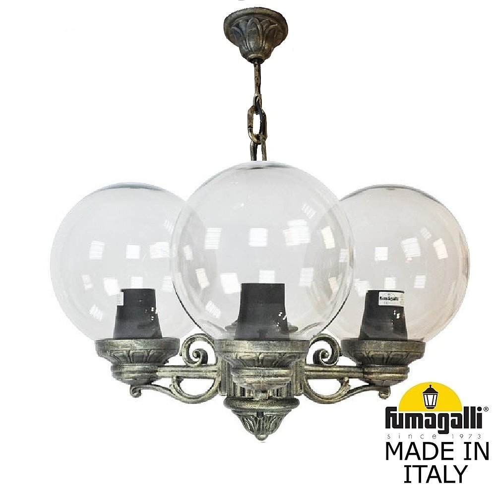 G25.120.S30.BXF1R Уличный подвесной светильник Fumagalli Globe 250 G25.120.S30.BXF1R