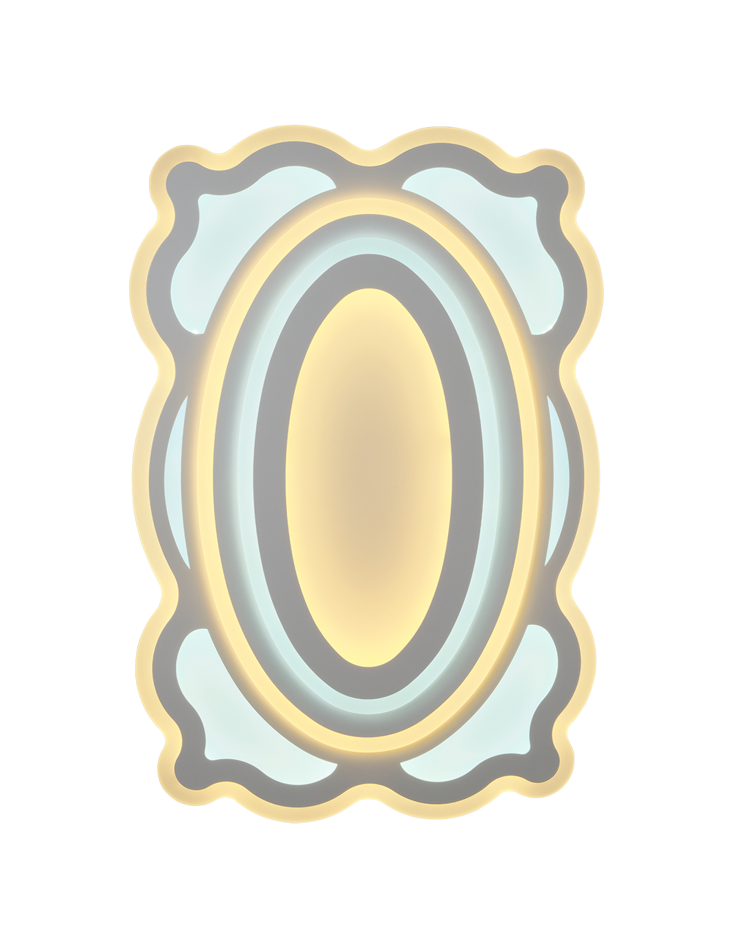 Потолочная люстра Мелодия Света 8801-1 000 300W WT+YL 000022173