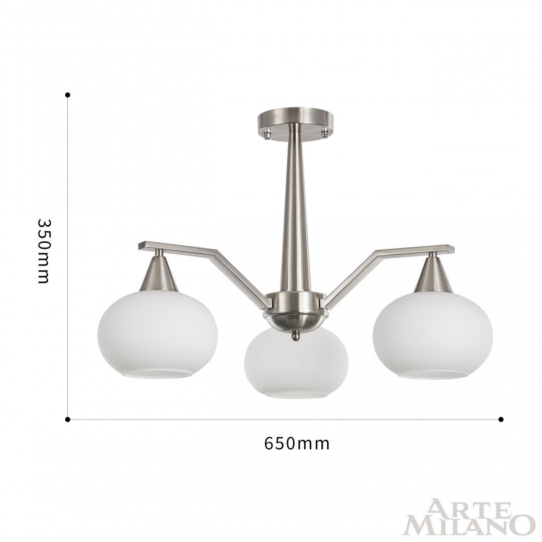 279807/3 GR Потолочная люстра Arte Milano Neapolis79807 279807/3 GR