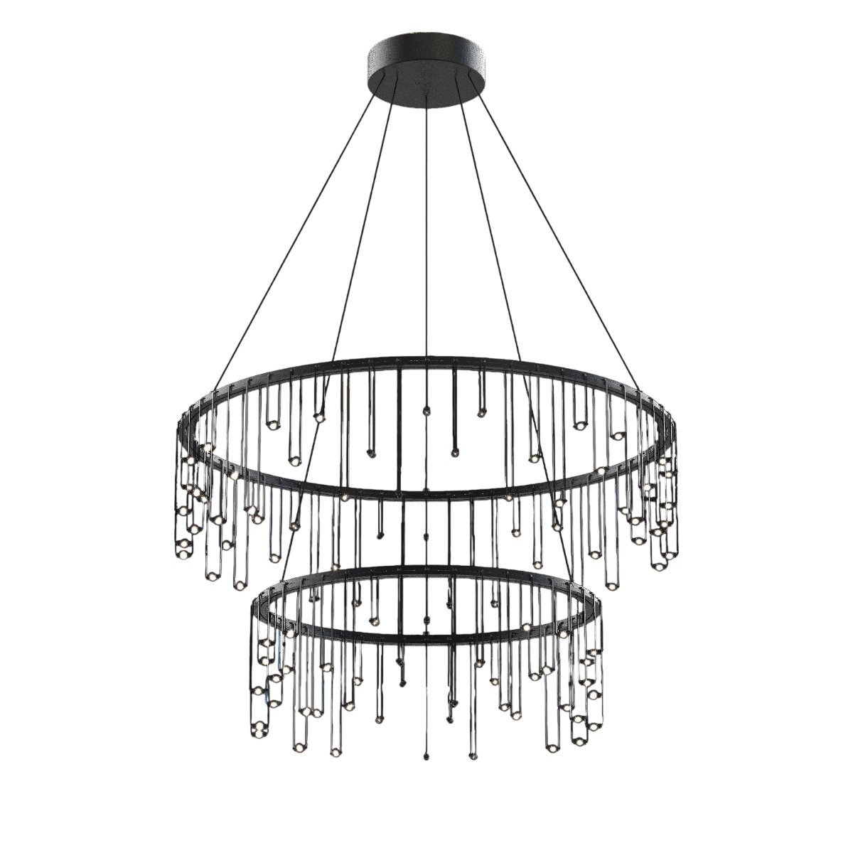 MD23001008-2A black Подвесная люстра Delight Collection MD23001008 MD23001008-2A black