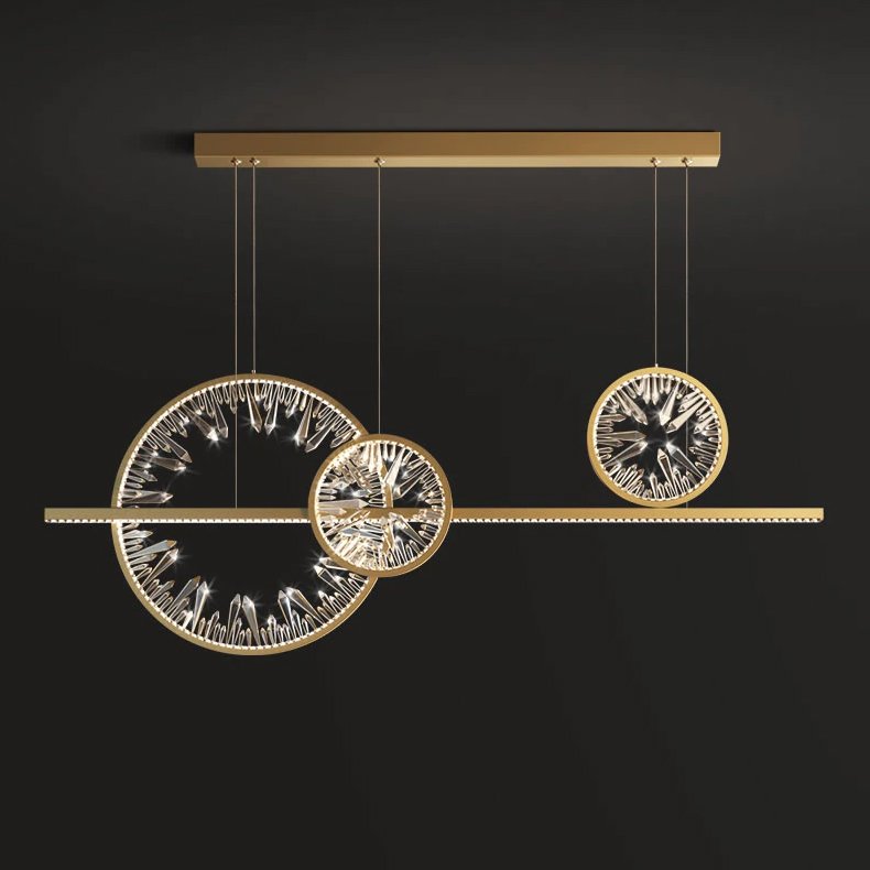 Подвесная люстра Delight Collection Bartlett XD-120B gold