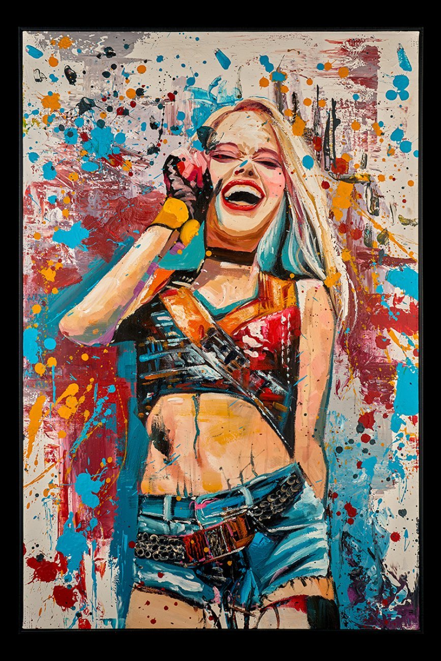 TD131 Картина настенная Teona Decor Harley Quinn TD131