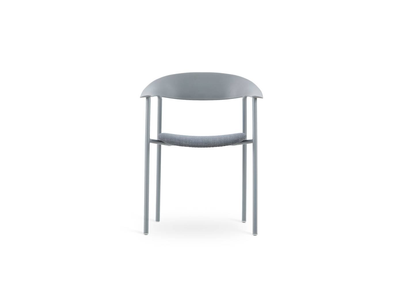 PC018-C grey Стул пластиковый Stool Group Eila УТ000039777