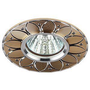 Встраиваемый светильник ЭРА KL42 SL/GD