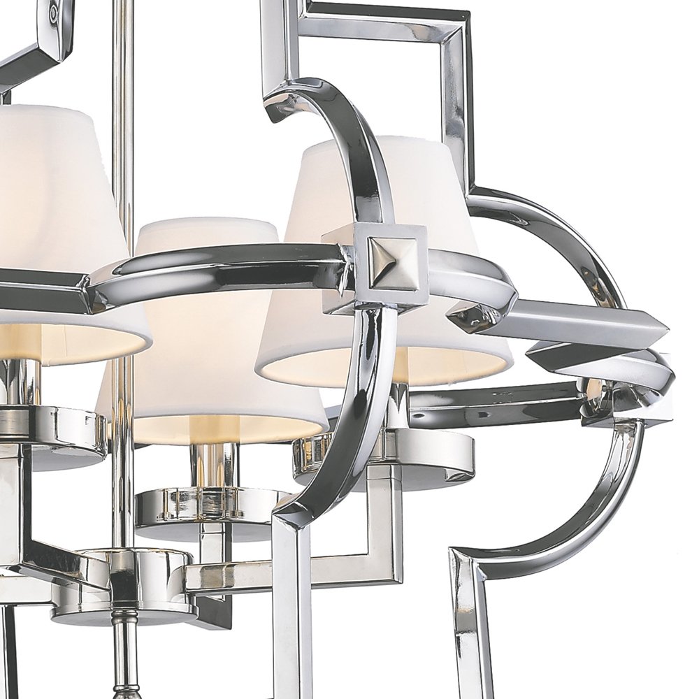 KM0728P-4M nickel Подвесная люстра Delight Collection Mandeville KM0728P-4M nickel