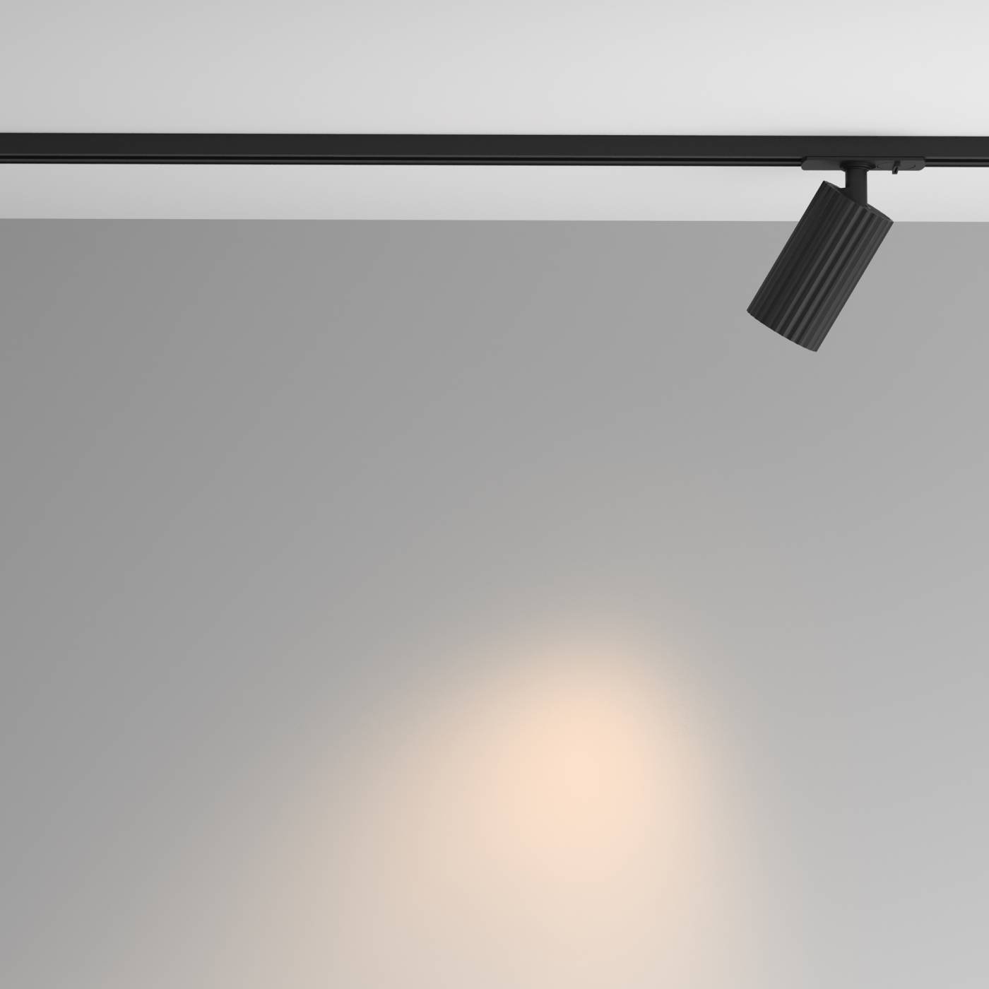 Трековый светильник Maytoni Calipso TR218-1-GU10-BK