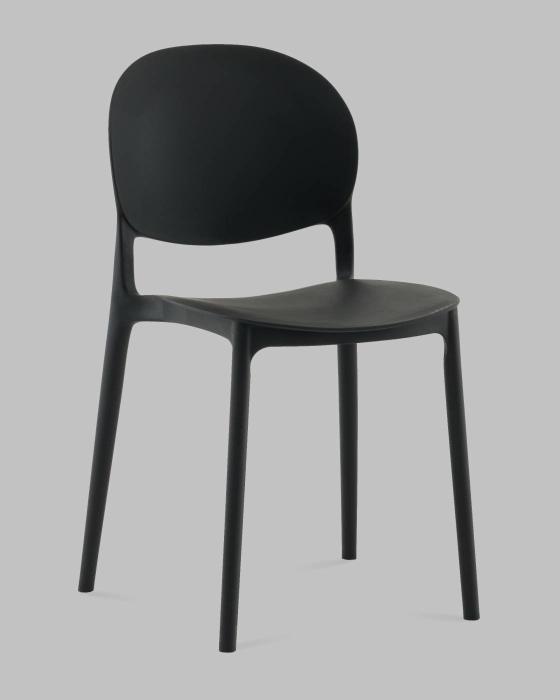 Стул пластиковый Stool Group Briny 8058 black