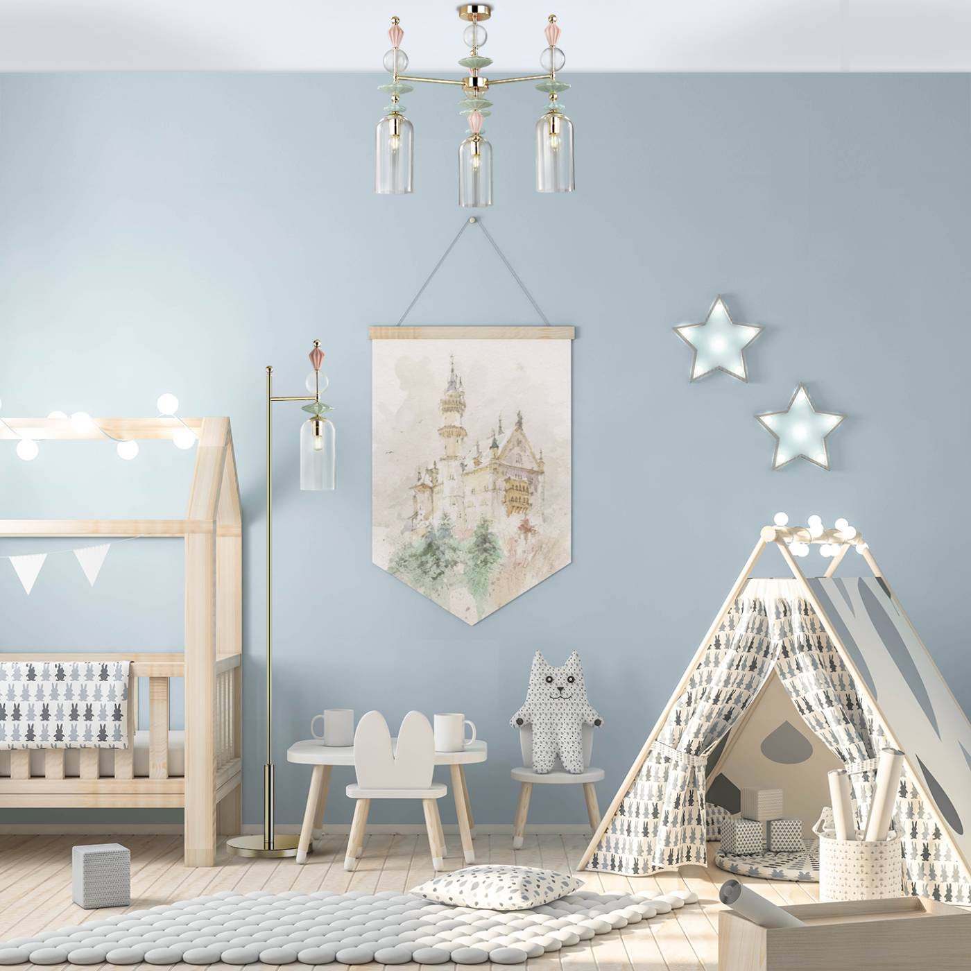 Потолочная люстра Odeon Light EXCLUSIVE Bizet 4855/3C
