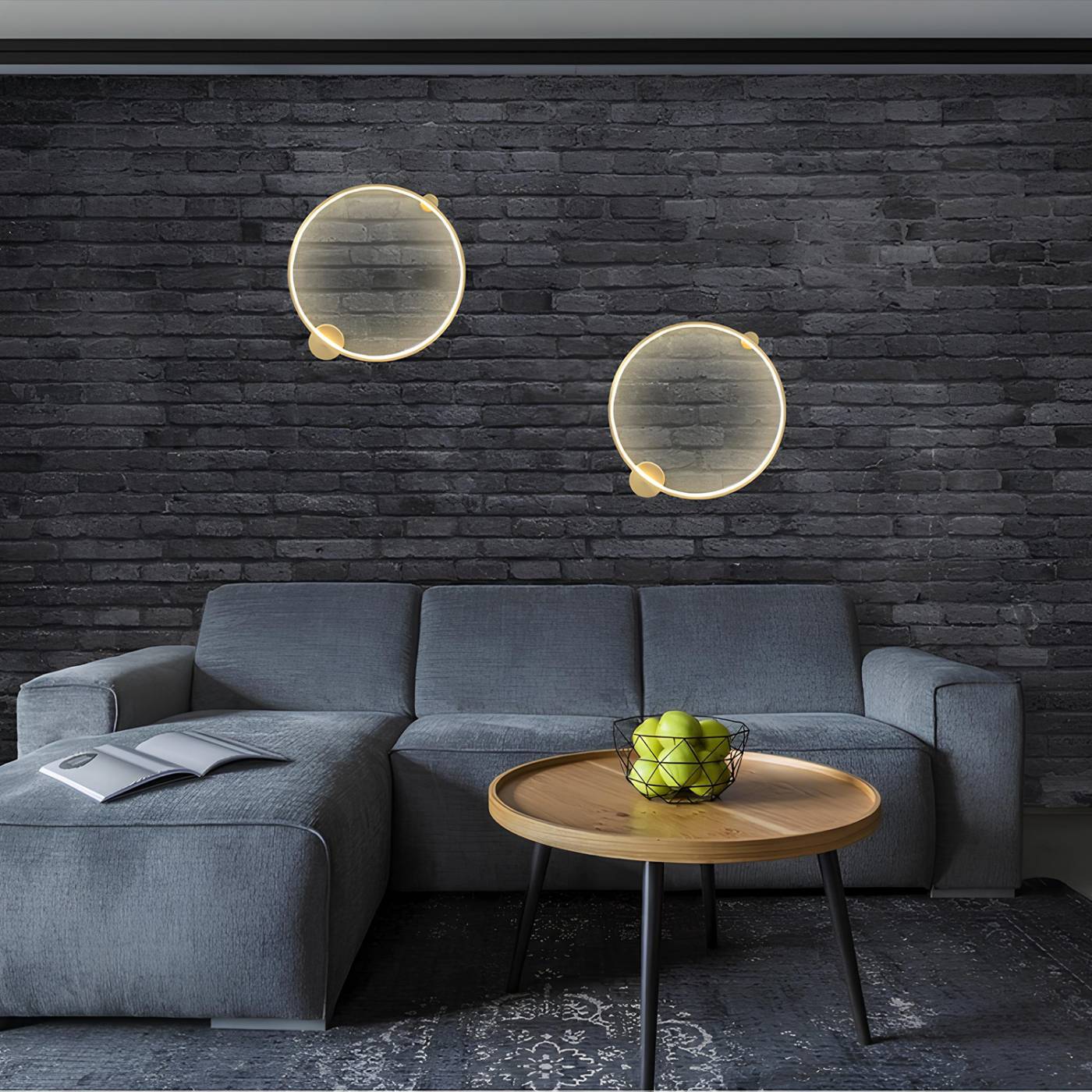 REAL AP35W LED BRASS Настенный светильник Crystal Lux Real REAL AP35W LED BRASS