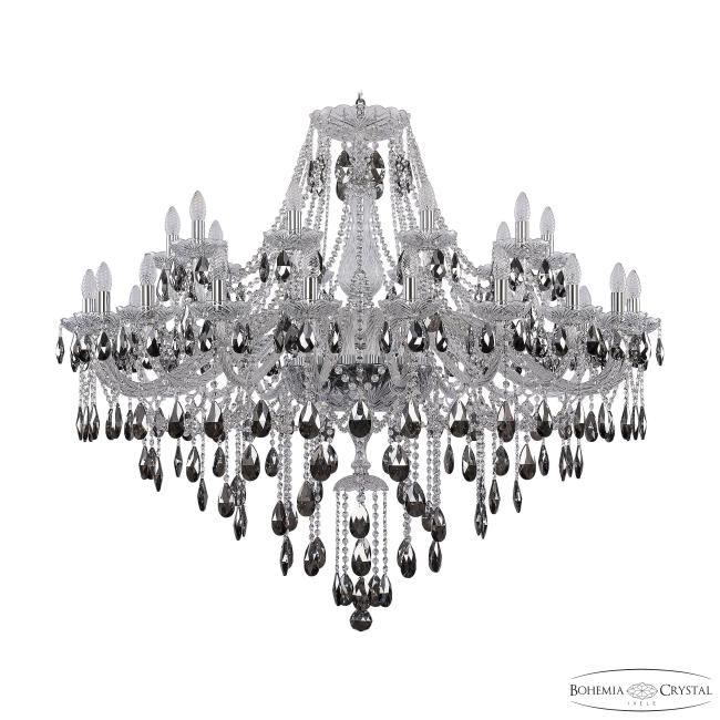 Подвесная хрустальная люстра 1415 Bohemia 1415/20+10/460 Ni K731