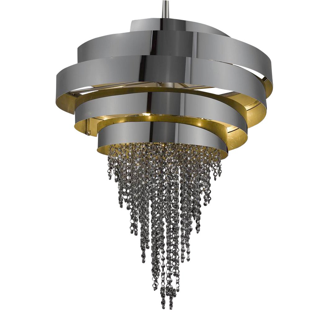 68044 black chrome Подвесная люстра Delight Collection 68044 68044 black chrome