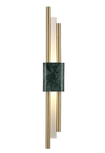 CARTA AP6W LED GREEN/BRASS Настенный светильник Crystal Lux Carta CARTA AP6W LED GREEN/BRASS