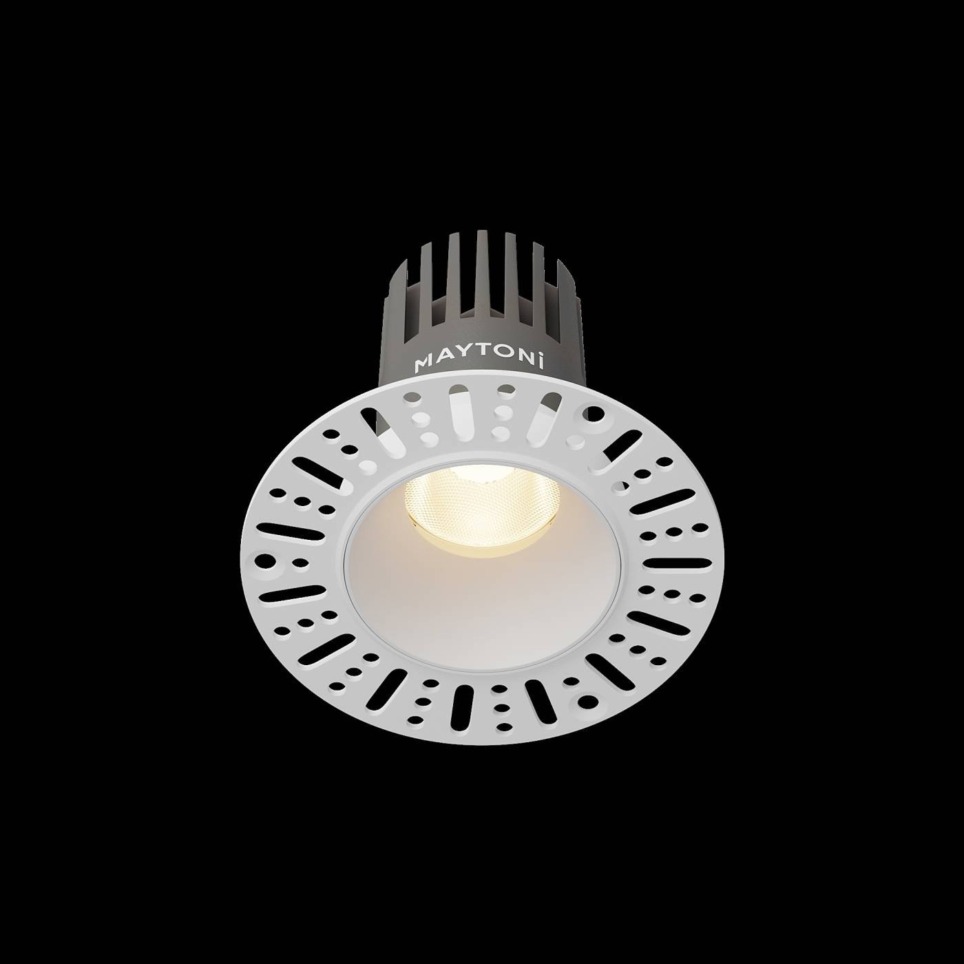 Встраиваемый светильник Maytoni Dip DL119-10W-3K-TRS-W