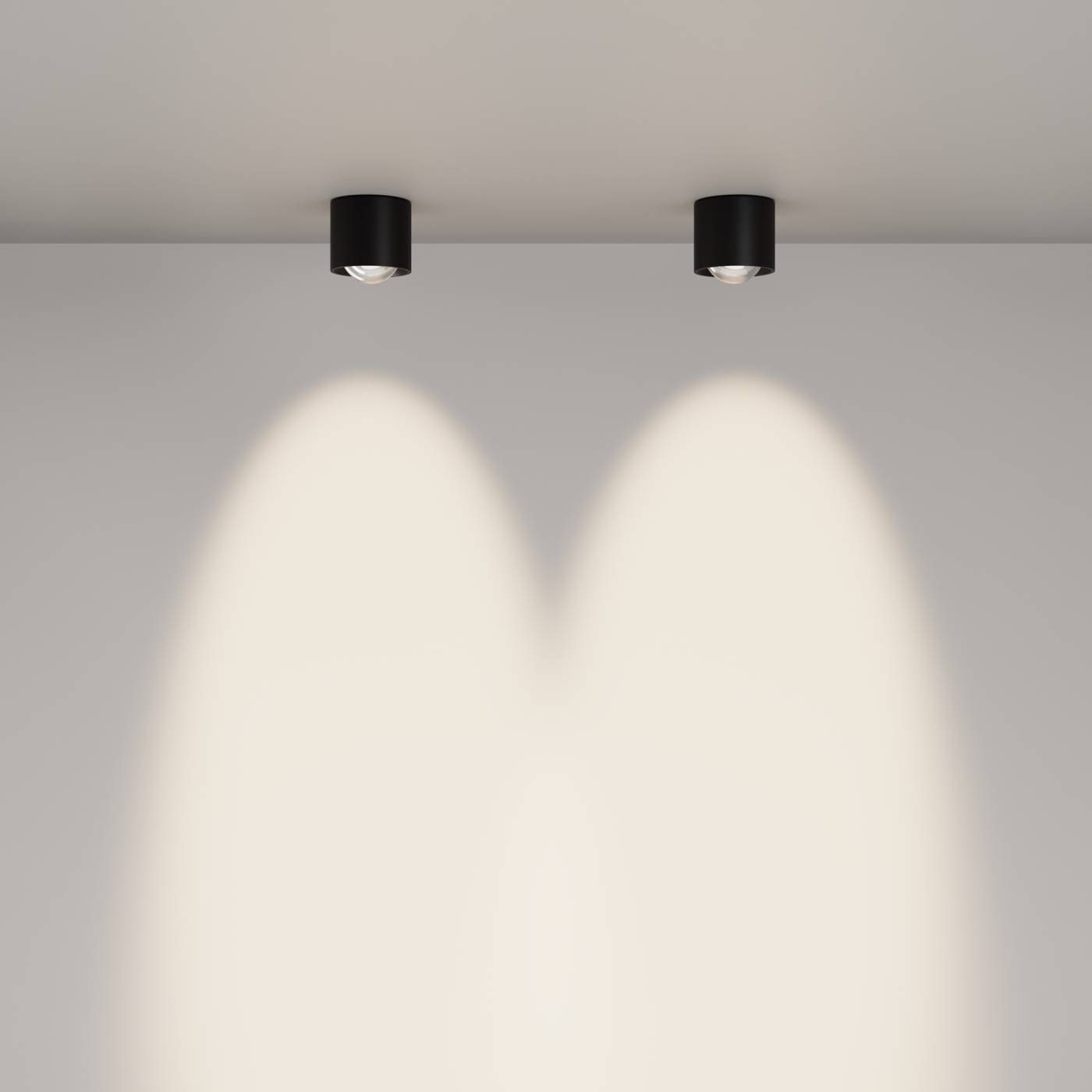 C217CL-15W4K-B Накладной светильник Maytoni Lens C217CL-15W4K-B