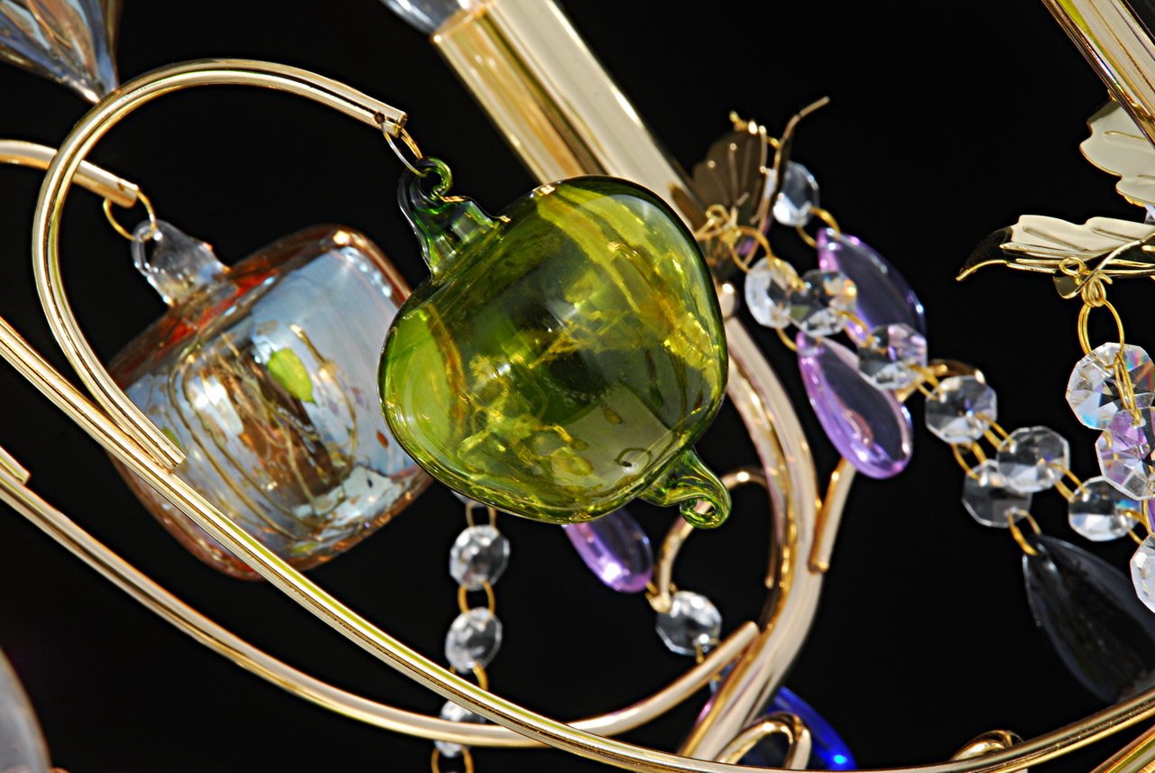 A2011LM-6GO Люстра разноцветная Ricchezza A2011LM-6GO Arte Lamp
