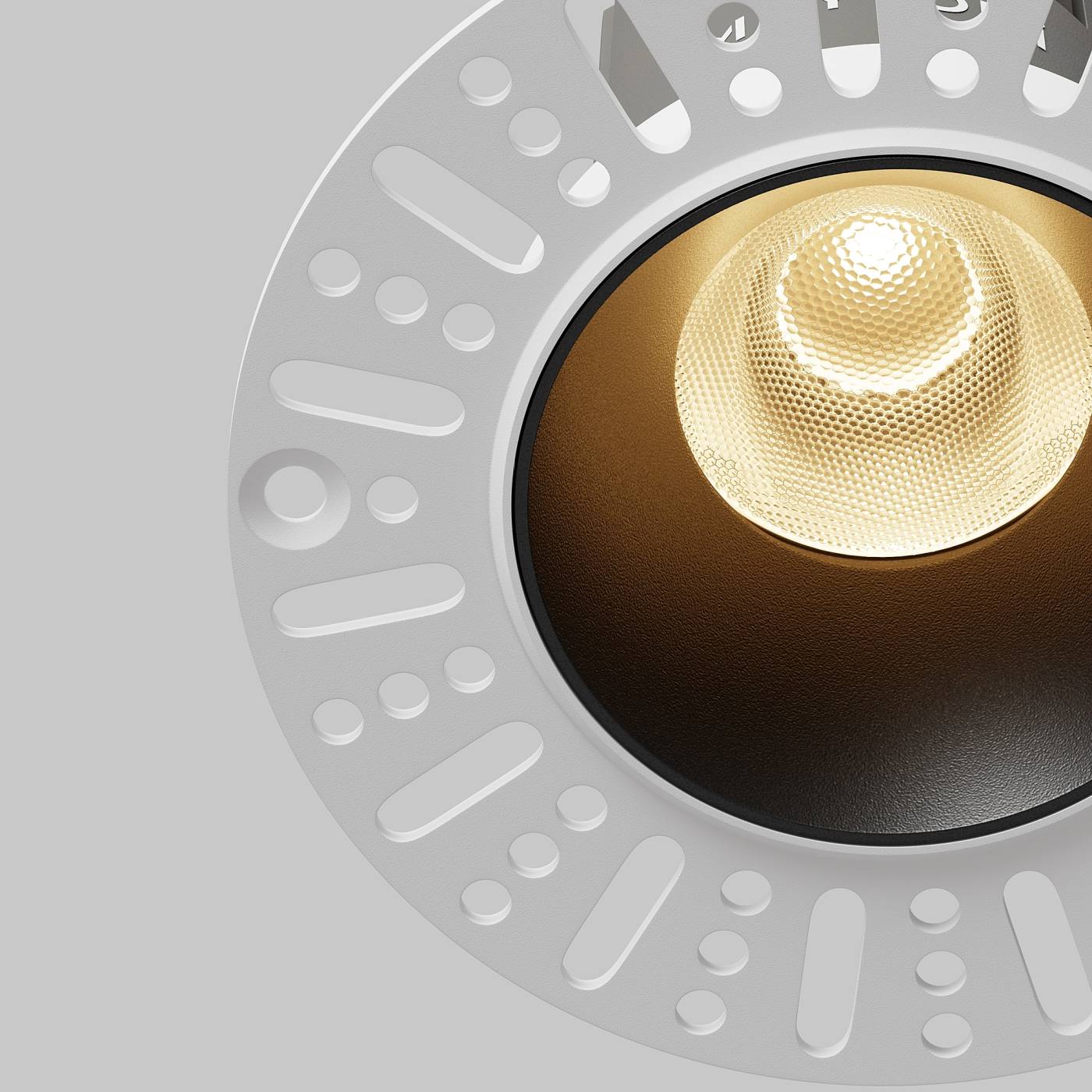 Встраиваемый светильник Maytoni Dip DL124-10W-3K-TRS-B