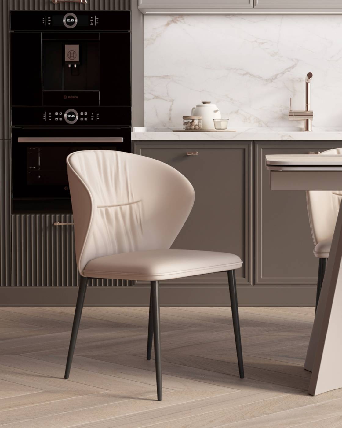 DC1151P S301-85 bl.l Обеденный стул Stool Group Deia DC1151P S301-85 bl.l