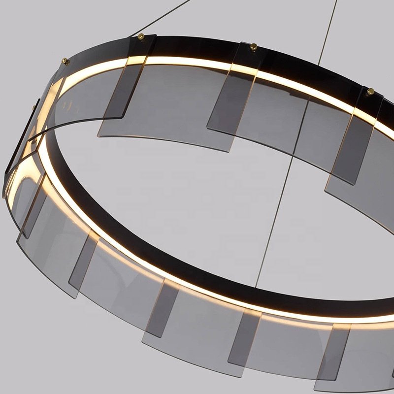 D8825P/L black/smoky Подвесная люстра Delight Collection Stratos D8825P/L black/smoky