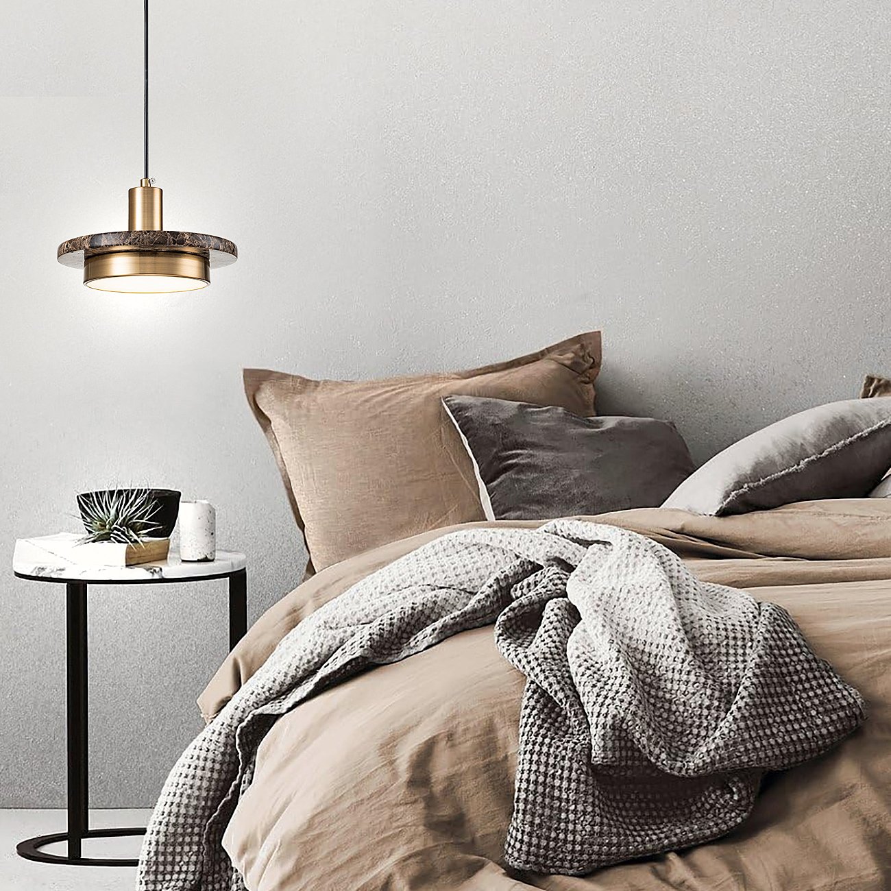 Светильник подвесной Escada Torano 10260/1LED Brown marble