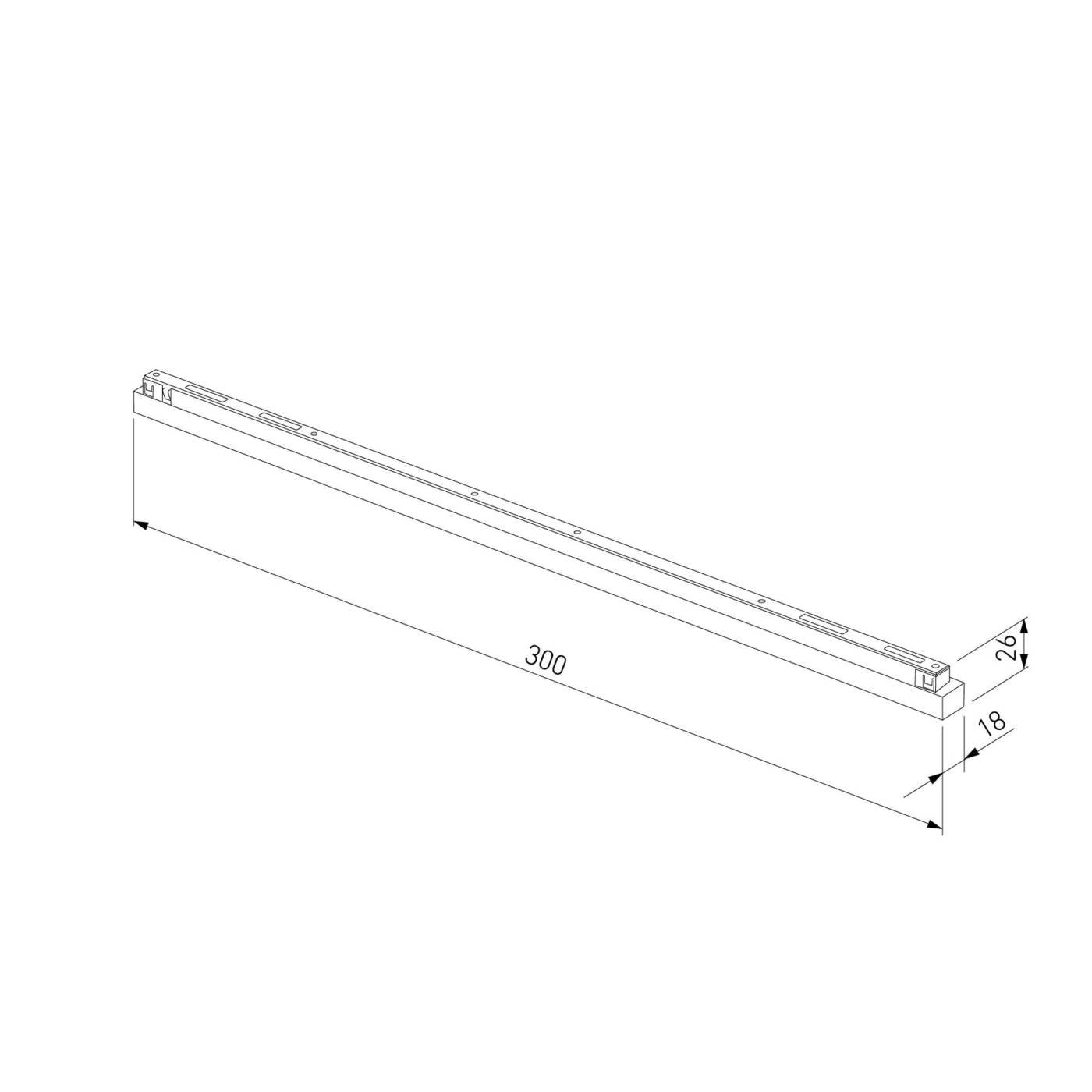Трековый светильник Line Magnetic Elektrostandard Трековый светильник 12W 4000K (никель) 85526/01_система Лайн