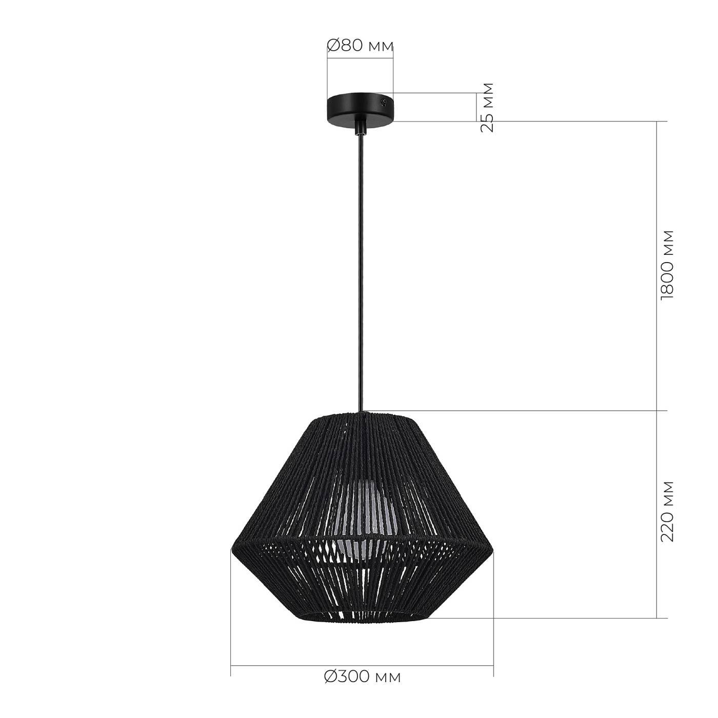 SLE6025-403-01 Светильник подвесной Evoluce Ettan SLE6025-403-01