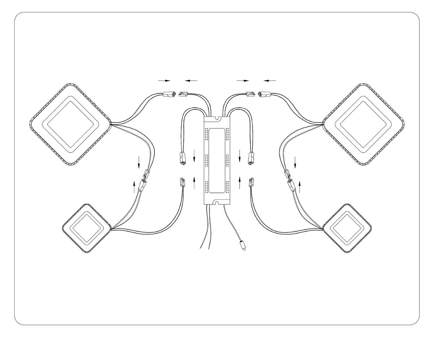 Потолочная люстра Ambrella Original FA8878