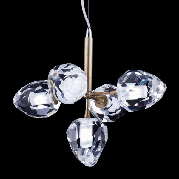 P68038M-5 gold Подвесная люстра Delight Collection On the Rocks P68038M-5 gold