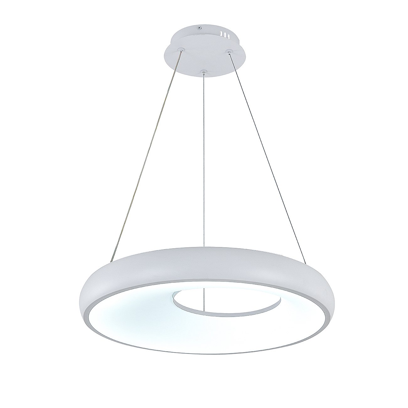Подвесная люстра Indigo Cratere V000153L 14016/1P White