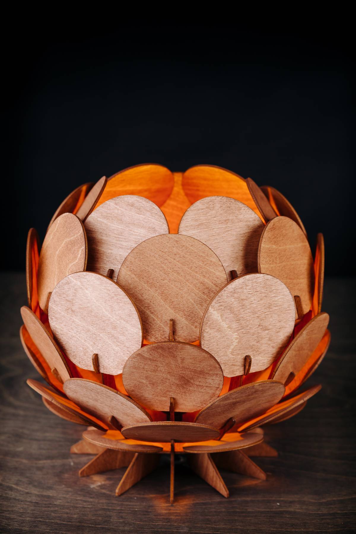 2530mx/1 Настольная лампа Woodshire Сфера 2530mx/1