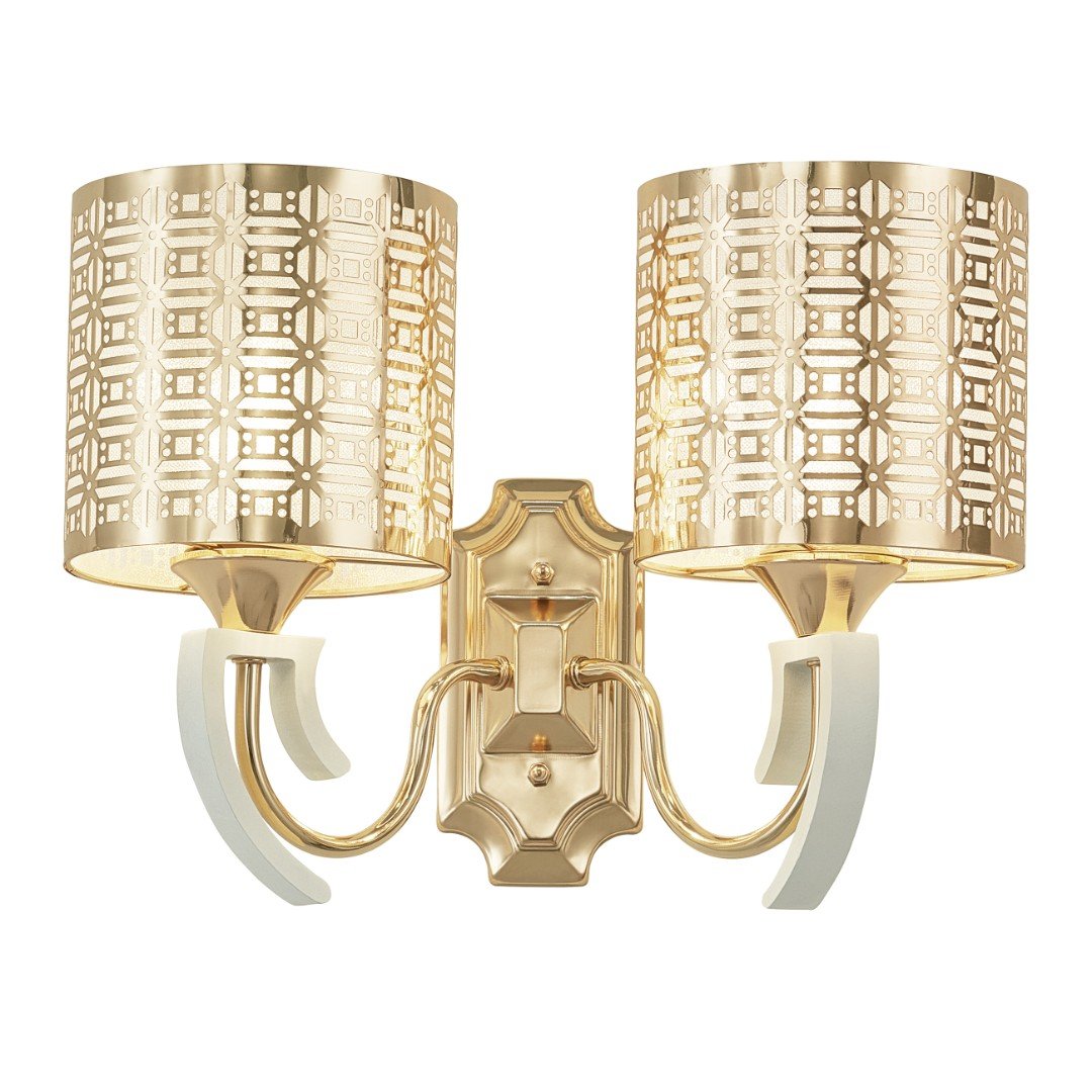308857/2W Wh/Gd Настенное бра Arte Milano Florentia-8857 308857/2W Wh/Gd
