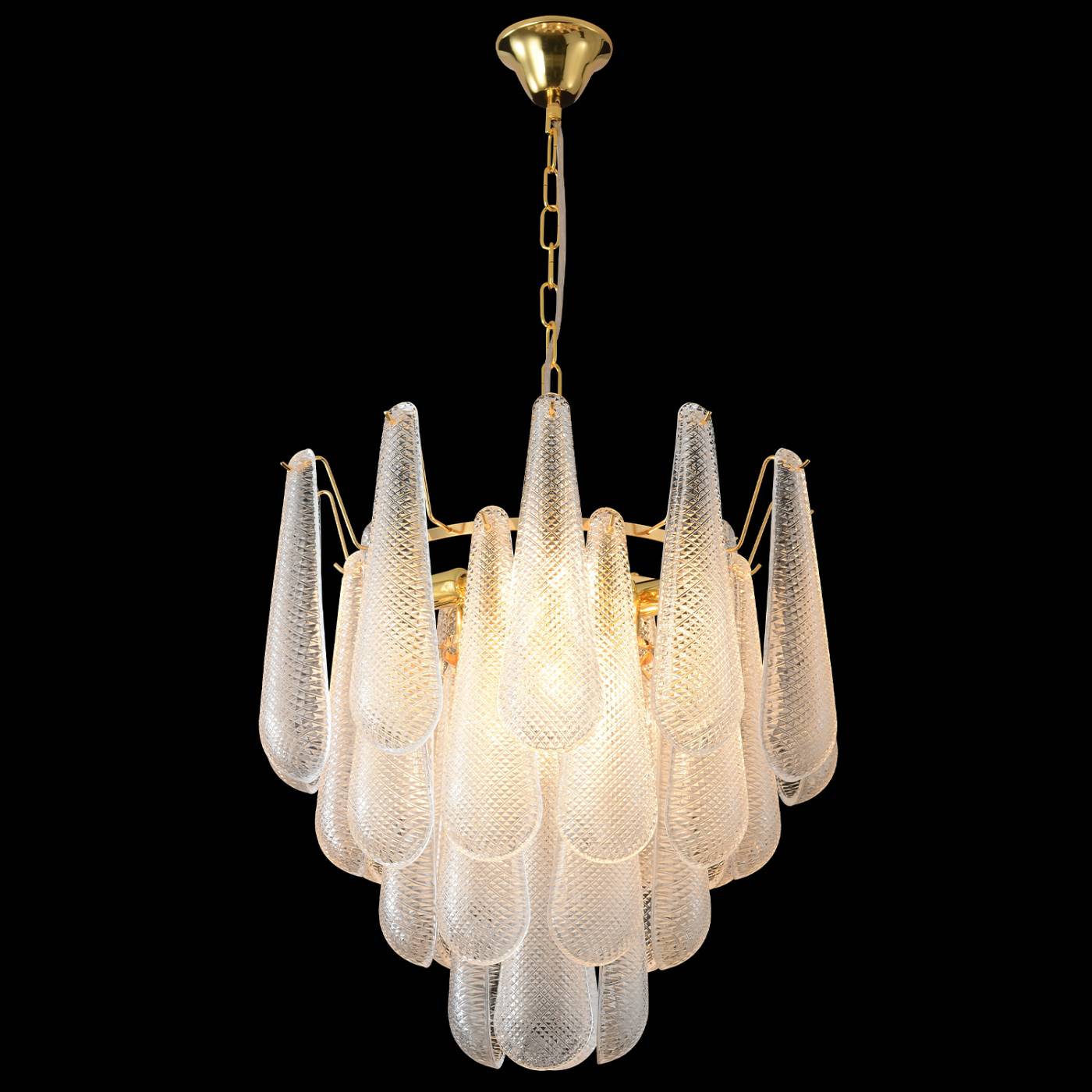FONTAIN SP8 GOLD Подвесная люстра Crystal Lux Fontain FONTAIN SP8 GOLD