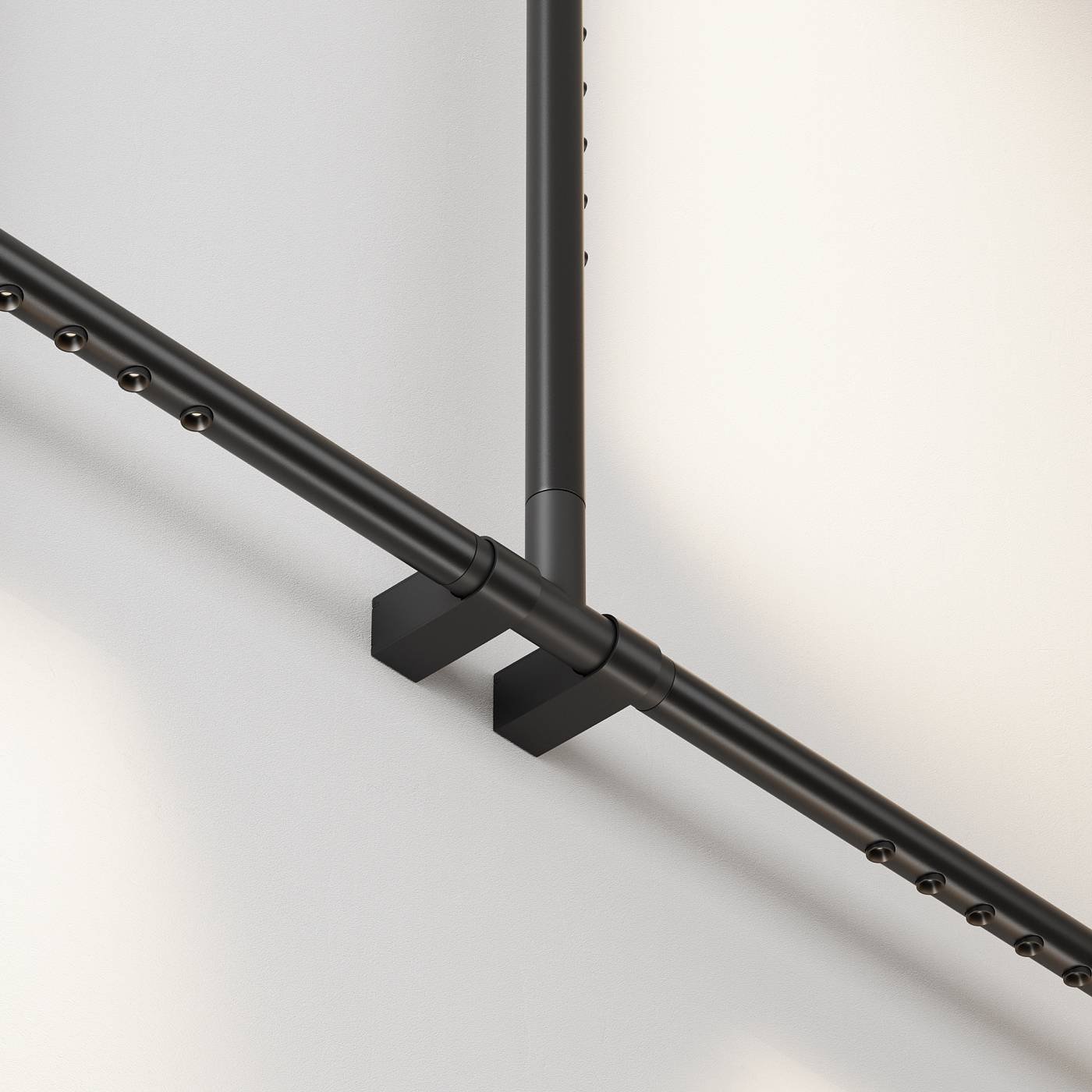 Фиксатор для накладного монтажа штанговой системы Axity Maytoni Accessories for system Axity CA007TC-B