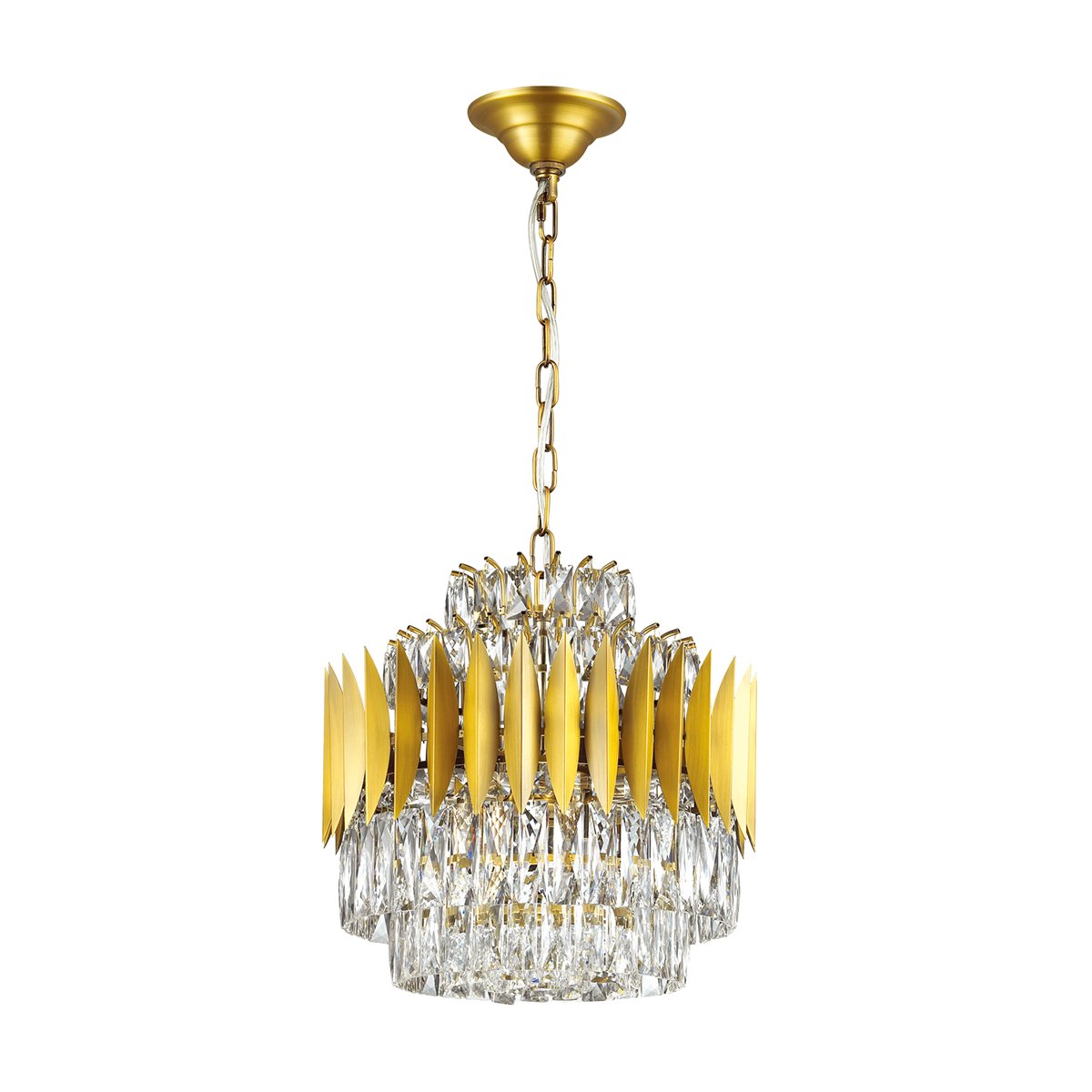 Подвесная хрустальная люстра Valetta Odeon Light 4123/12
