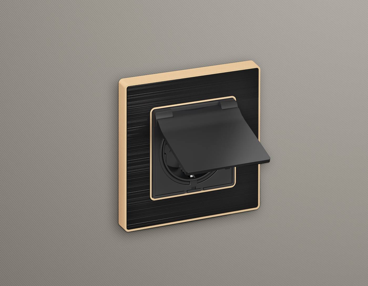 AP9080 Накладка на механизм Ambrella Volt ALFA AP9080