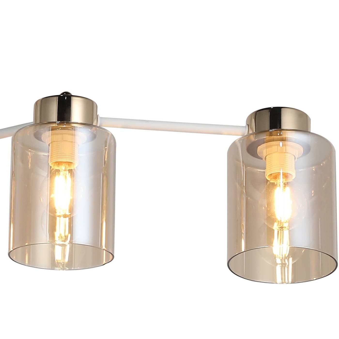 Потолочная люстра ILLUMICO IL6111-5COU-79 WH GD Qui