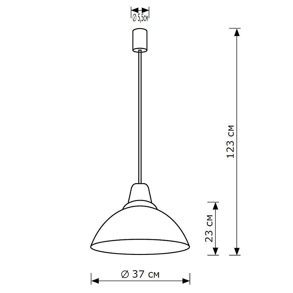 LH032047 Светильник подвесной LightHall Beacon 37 LH032047