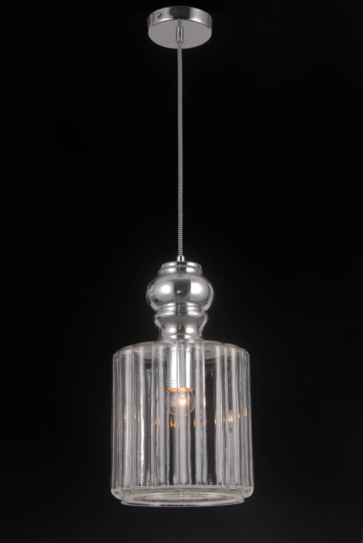 DIAMOND 71021-1P CHROME Светильник подвесной Natali Kovaltseva Diamond DIAMOND 71021-1P CHROME