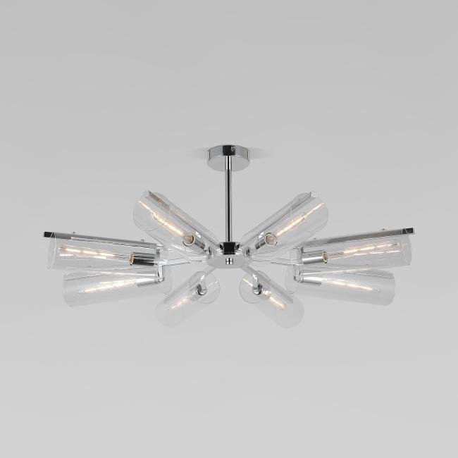 Потолочная люстра Eurosvet Trompeta 70144/8 хром