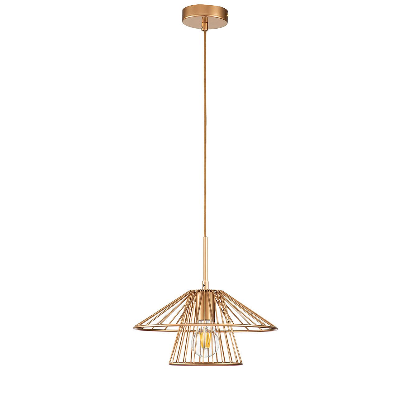V000285 Светильник подвесной Indigo Strato 10016/1P Gold V000285