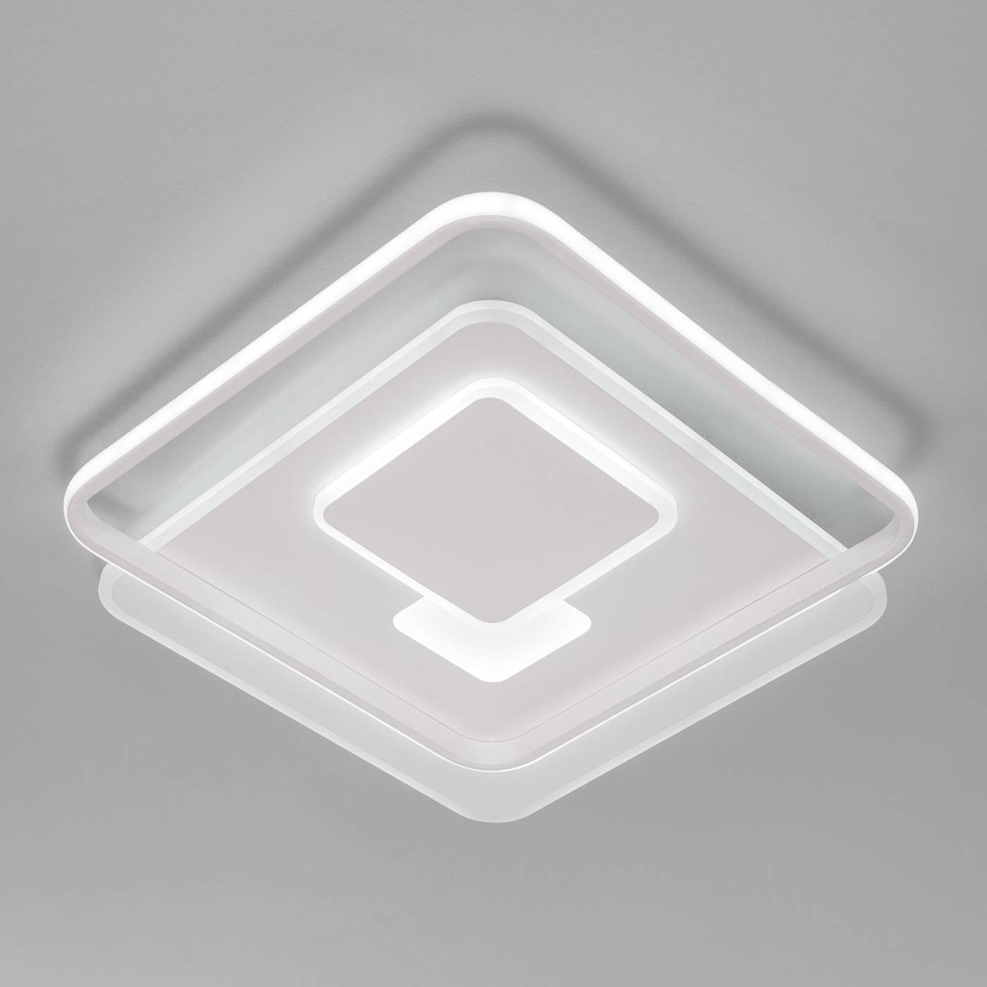 90255/1 белый Smart Потолочная люстра Caroline Eurosvet 90255/1 белый Smart
