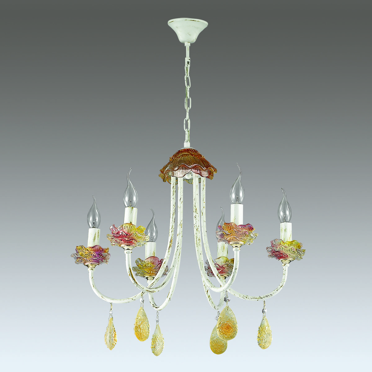 3938/6 Люстра разноцветная Corniola 3938/6 Odeon Light