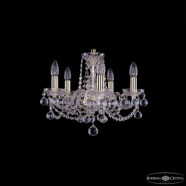 Подвесная хрустальная люстра 1402 Bohemia 1402/5/141 G Balls