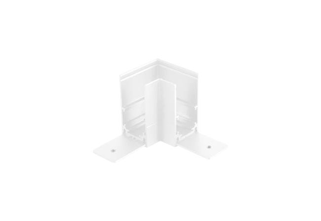 Соединитель для магнитного накладного шинопровода угловой Crystal Lux SPACE CLT 0.213 04 WH