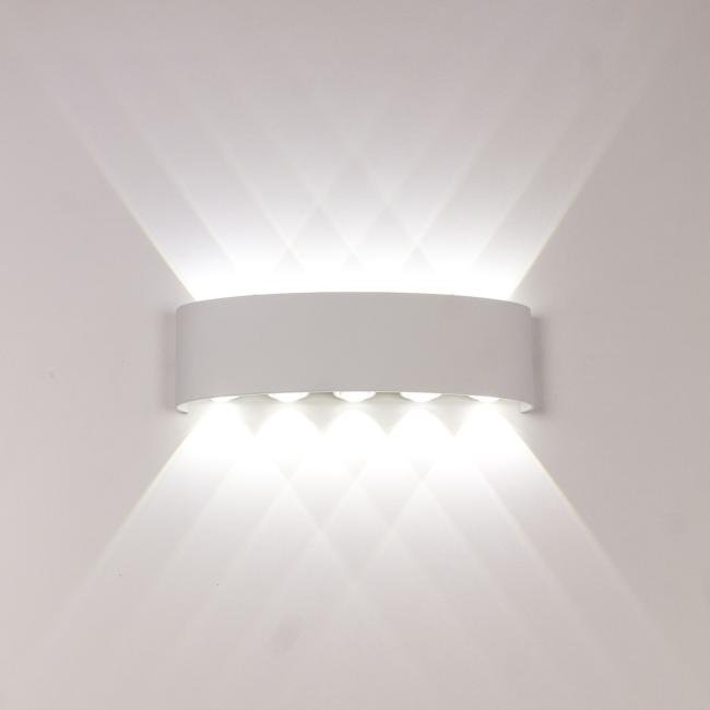 AM307-10X1W WH4000K Уличный настенный светильник AM Group Am307 AM307-10X1W WH4000K