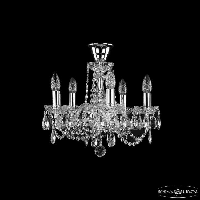 Потолочная люстра Bohemia 1402 1402/5/141 Ni Tube